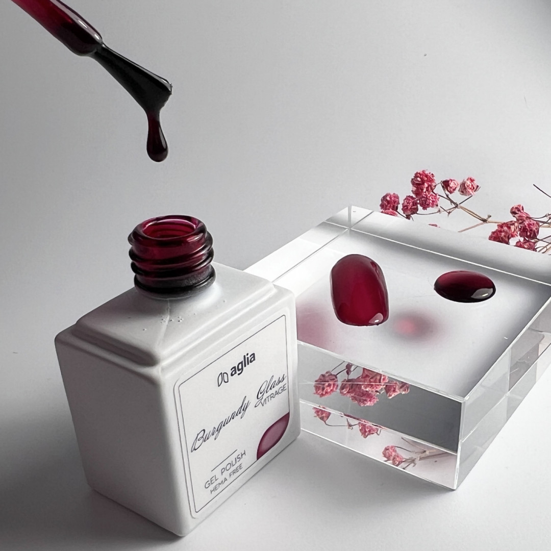 BURGUNDY GLASS Vitrage